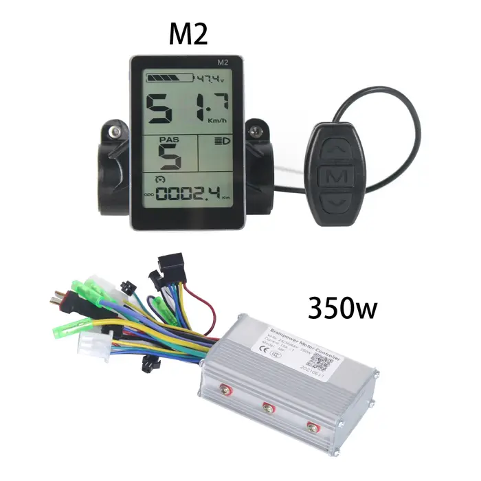 Contrôleur de moteur sans balais avec écran LCD pour vélo électrique
