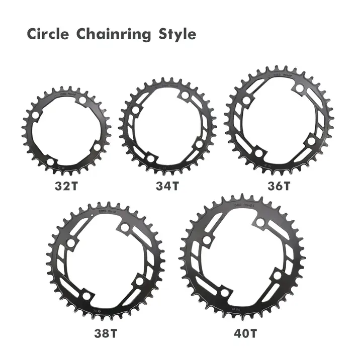 Prowheel-Plateau de vélo rond en acier