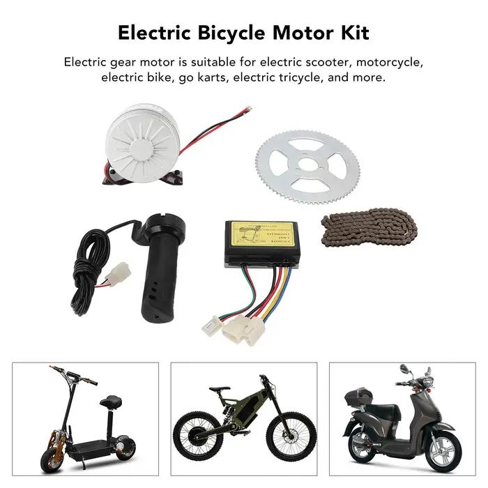 Nouveau Kit de moteur électrique 12V 250W 2750 tr/min