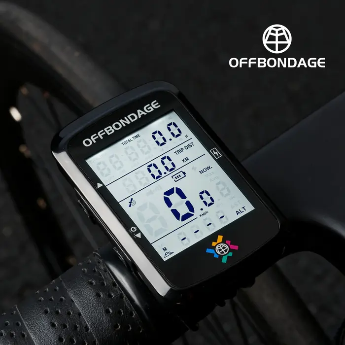OFFBONDAGE GPS ordinateur de vélo 2.6 pouces compteur kilométrique de cyclisme