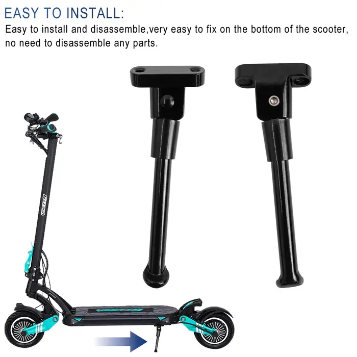 Béquille de stationnement 160 mm pour trottinette électrique VSETT 9 9+ – Pièce de rechange pour support de trottinette VSETT9 VSETT9+