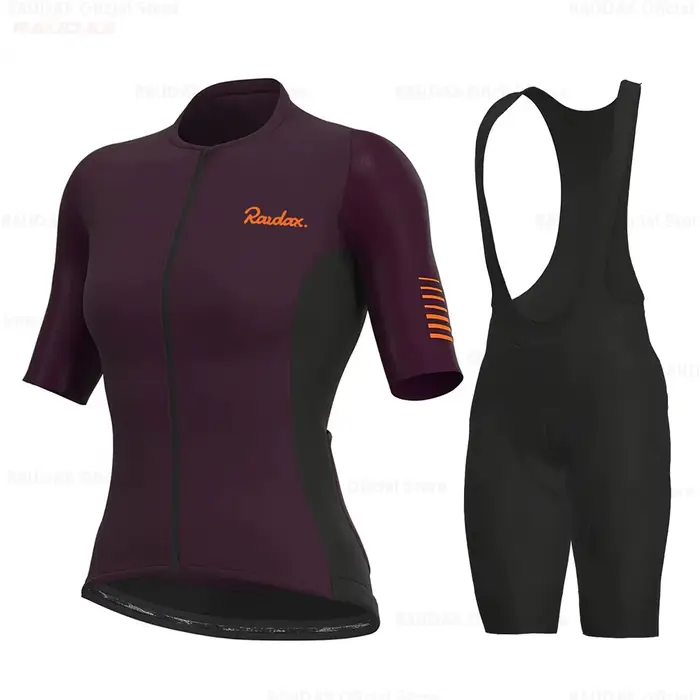 2025 Raudax femmes vêtements de cyclisme Ropa Ciclismo Mujer manches courtes Maillot