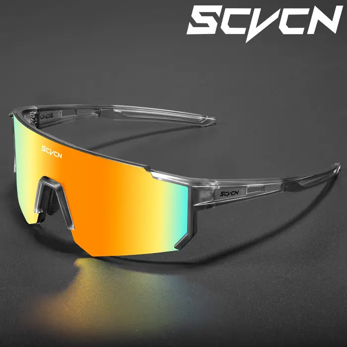 Lunettes de soleil de cyclisme pour hommes et femmes en acétate avec verres polycarbonate UV400 pour vélo de route VTT et sport extérieur