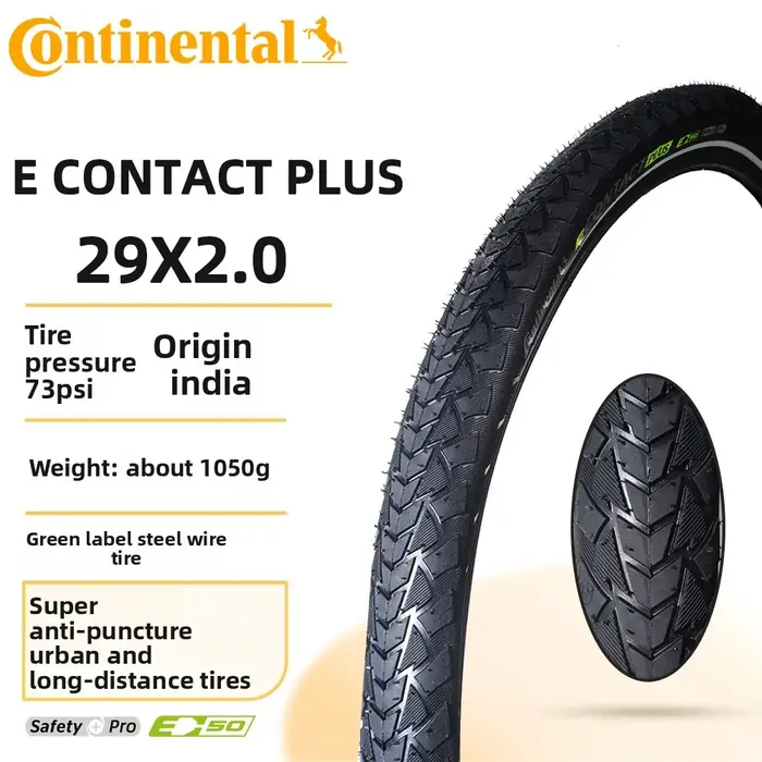 CONTINENTAL ECONTACT Plus pneu de vélo électrique 29x2.0 50-622 29 EBIKE