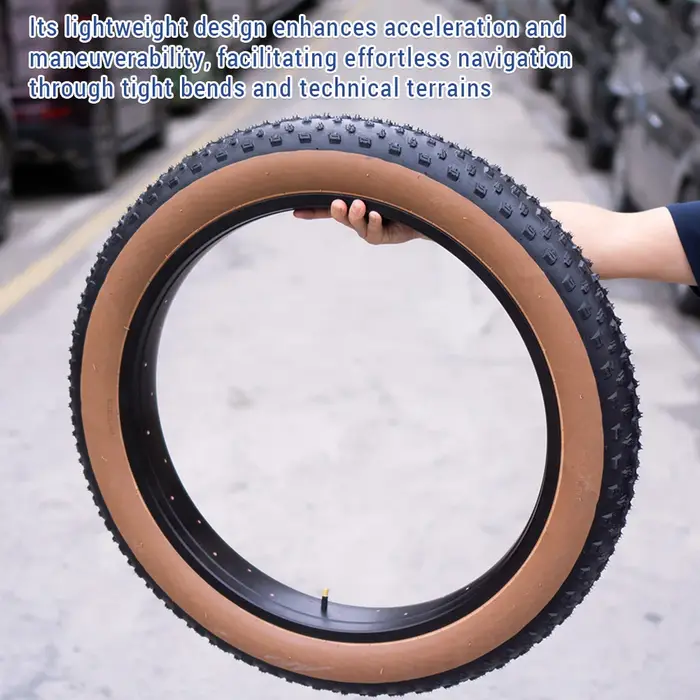 Fat Bike-Chambre à air en caoutchouc pliable pour vélo