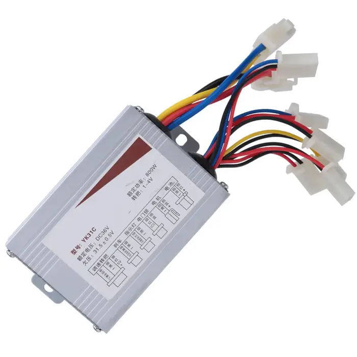Contrôleur de moteur brossé pour vélo électrique 36V 800W, contrôle de vitesse du moteur à courant c