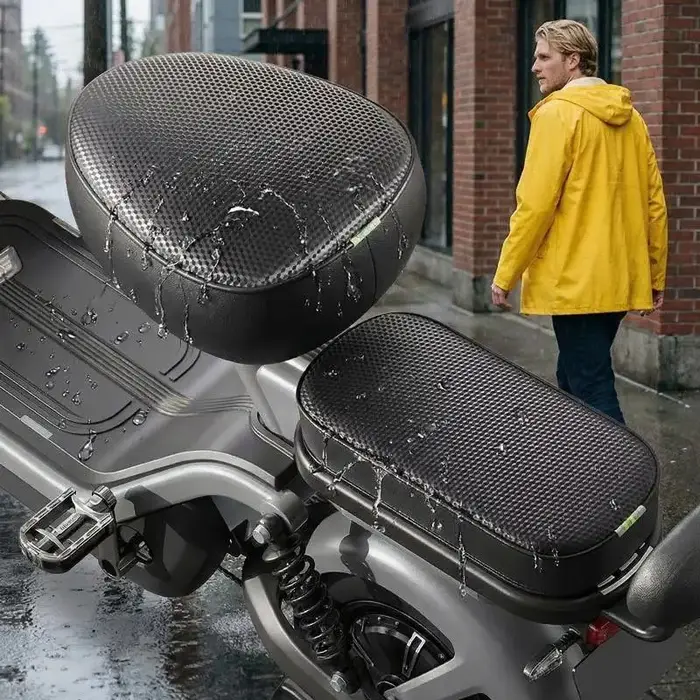 Housse de siège en cuir PU pour scooter électrique