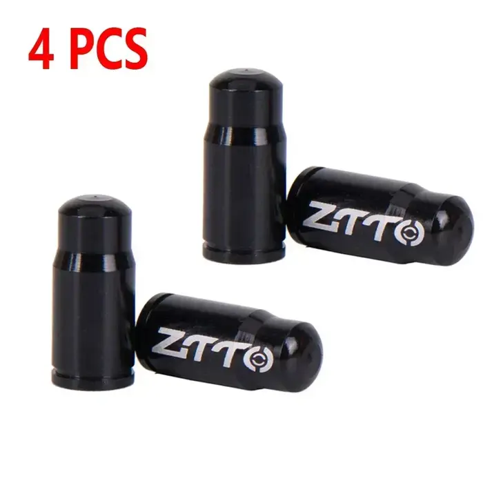 Bouchon de Valve de vélo de route ZTTO 4 pièces bouchon anti-poussière en alliage d'aluminium Valve 