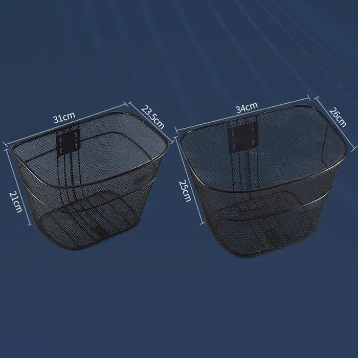 Panier métallique pliant polyvalent pour vélos de montagne
