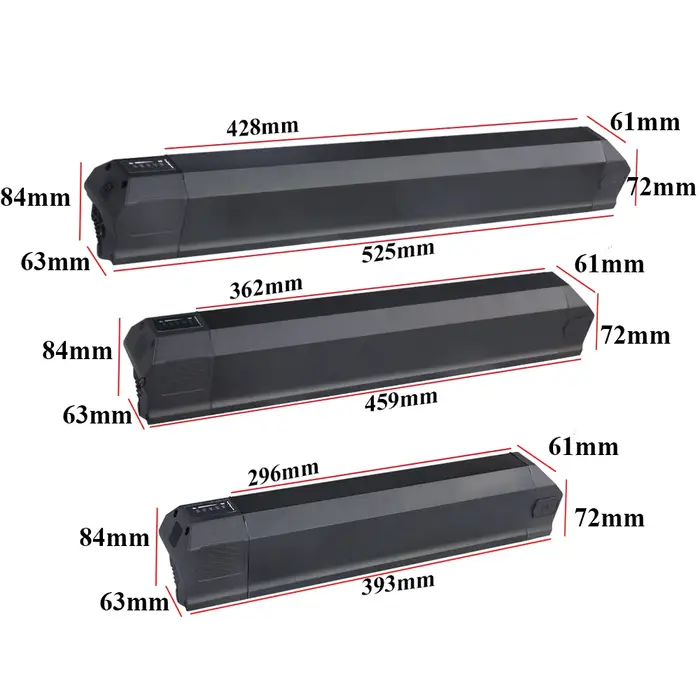 Sun Light 2 batterie de vélo électrique 36v 12.5Ah 13Ah 15Ah 17.5Ah Sunlight 2 SSE 059
