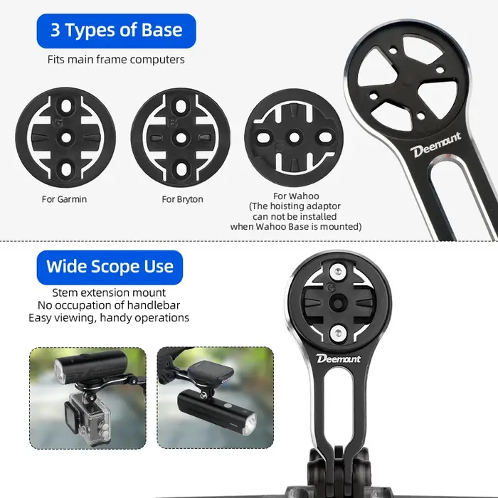 Support de guidon de vélo en alliage d'aluminium