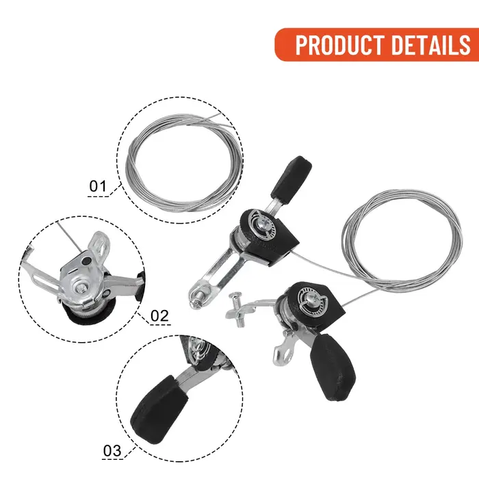 Dérailleur de vélo manette de vitesse