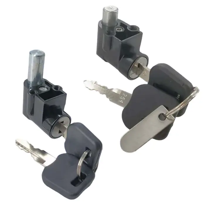 Serrure de boîtier de batterie avec 2 clés pour boîtier de batterie Hailong