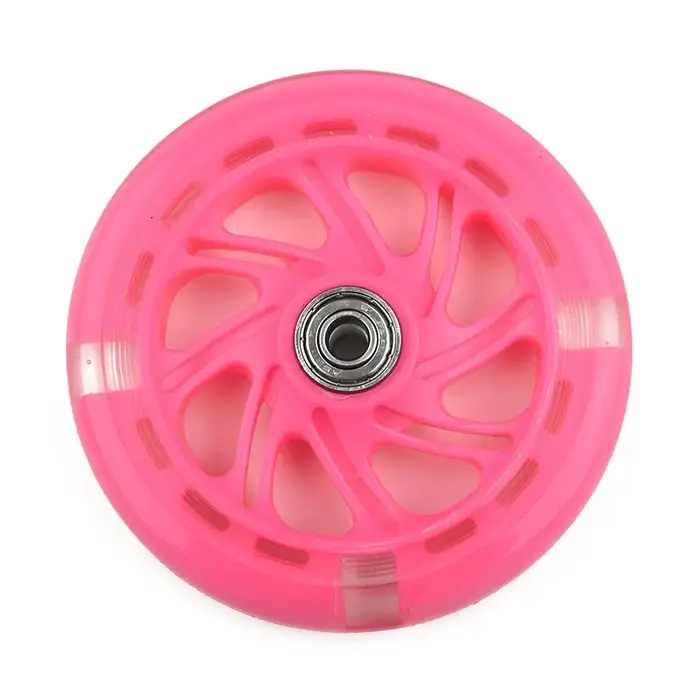 Roue de scooter à flash LED pour enfants