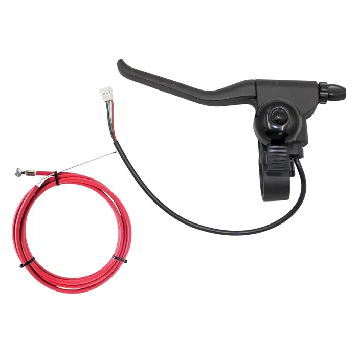 Levier de frein gauche pour trottinette électrique avec sonnette et câble de frein pour GOTRAX GXL V