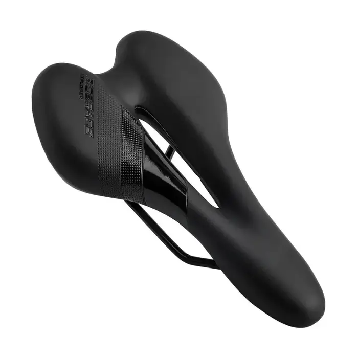 Selle de vélo creuse en cuir PU pour hommes et femmes, siège de vélo de montagne et de route, éponge