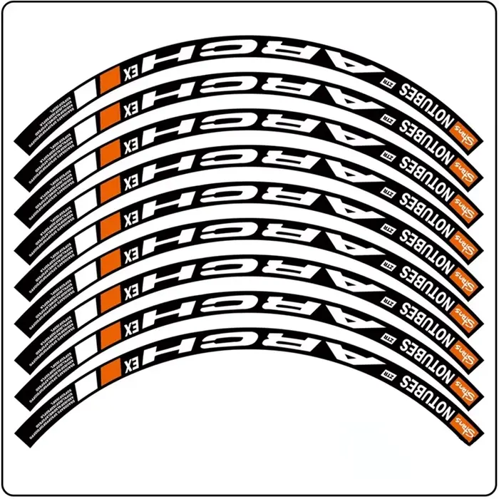 Autocollant universel pour jante de vélo de route et VTT