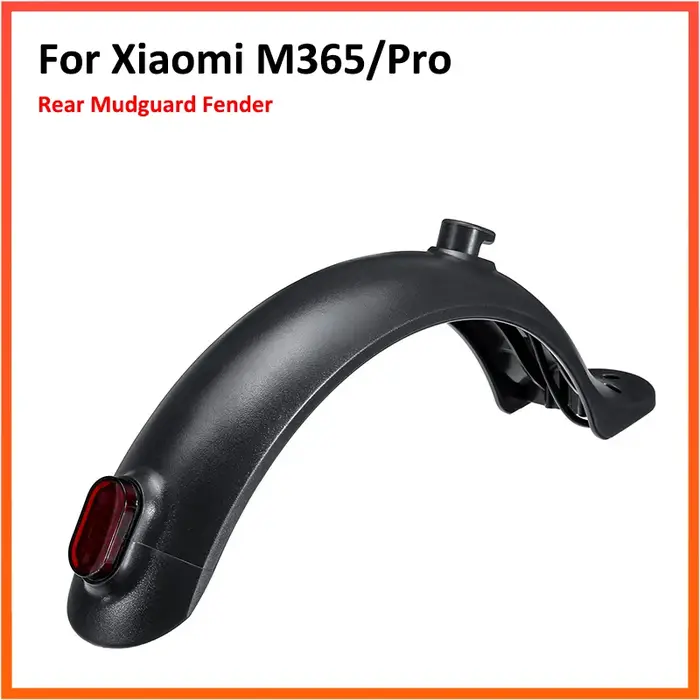 Garde-boue avec feu arrière pour Scooter électrique Xiaomi M365 Pro