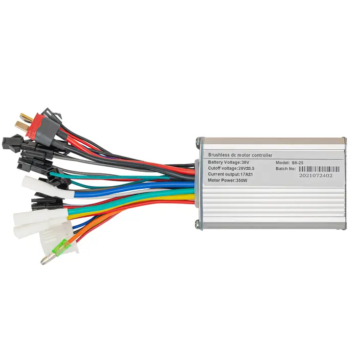 Contrôleur de vélo électrique 250W 350W 24V 36V 48V