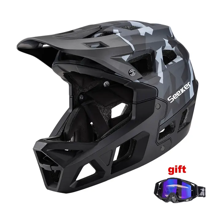 Casque de vélo tout-terrain UMUSEEKER, casque de protection professionnel pour la descente en montag