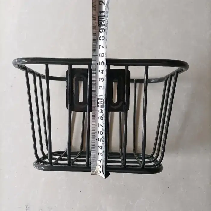 Promotion : 1 panier arrière de vélo réglable noir