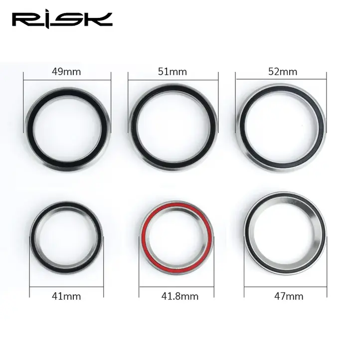 Risque vélo casque roulements 41/41.8/47/49/52mm vtt route