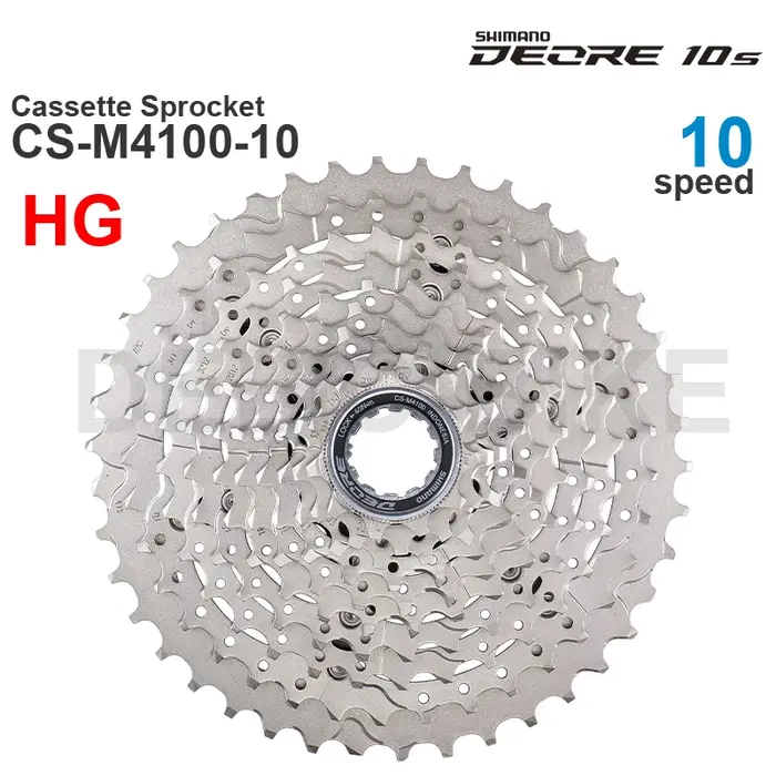 SHIMANO DEORE M4100 Pignon de cassette 10 V CS-M4100-10 10 vitesses - HYPERGLIDE -11-46T