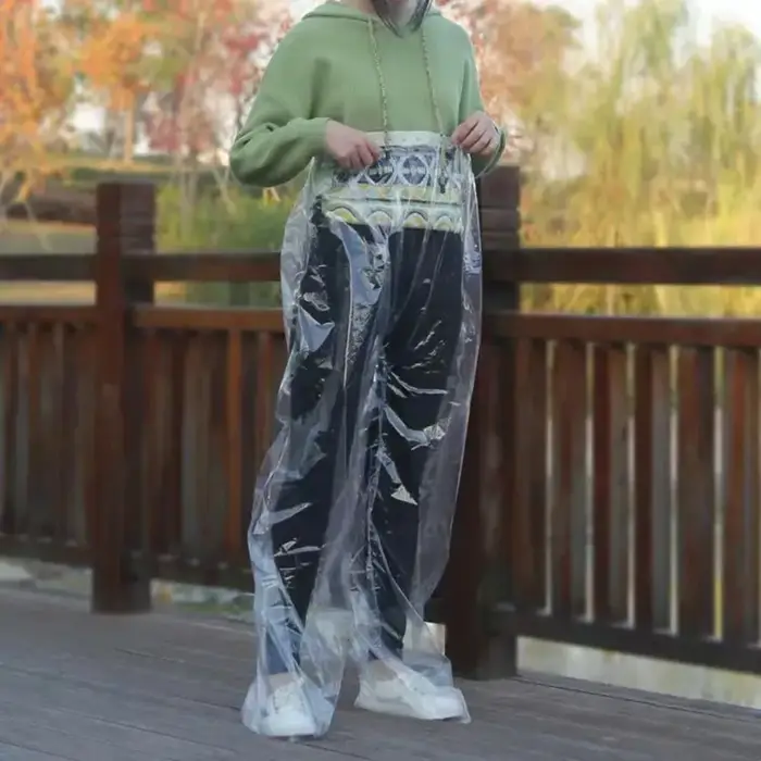 Pantalon de Pluie de Poulet Épais et Imperméable pour Voyage en Plein Air