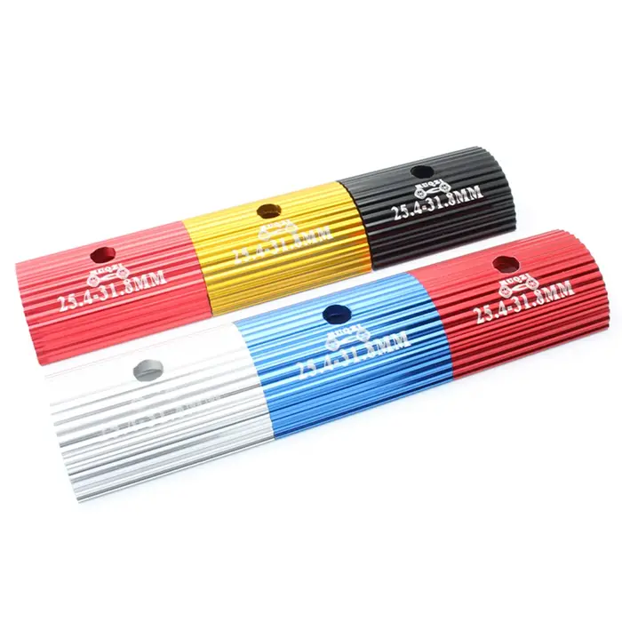 1 paire de cale de Conversion de guidon de vélo 25.4mm à 31.8mm/31.8mm à 35mm