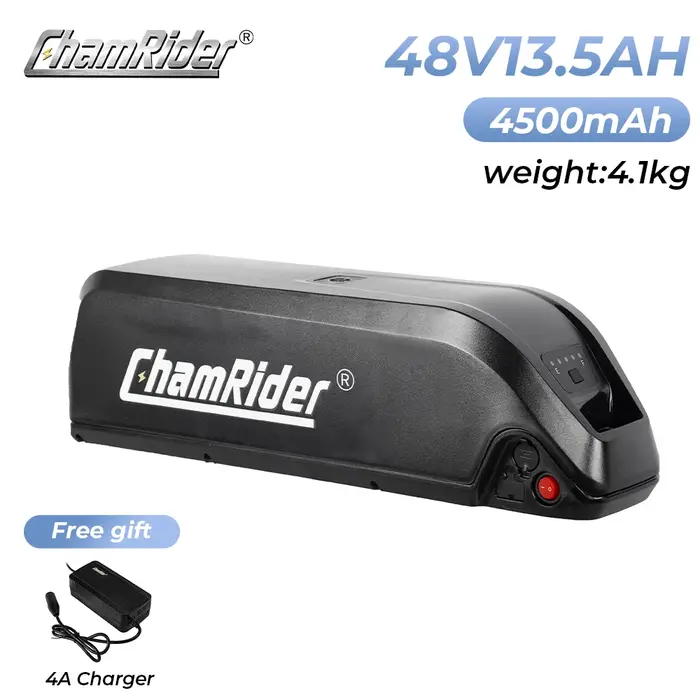 ChamRider-Batterie pour véhicule électrique, batterie pour vélo électrique, 48V, 25Ah, 52V, Hailong 