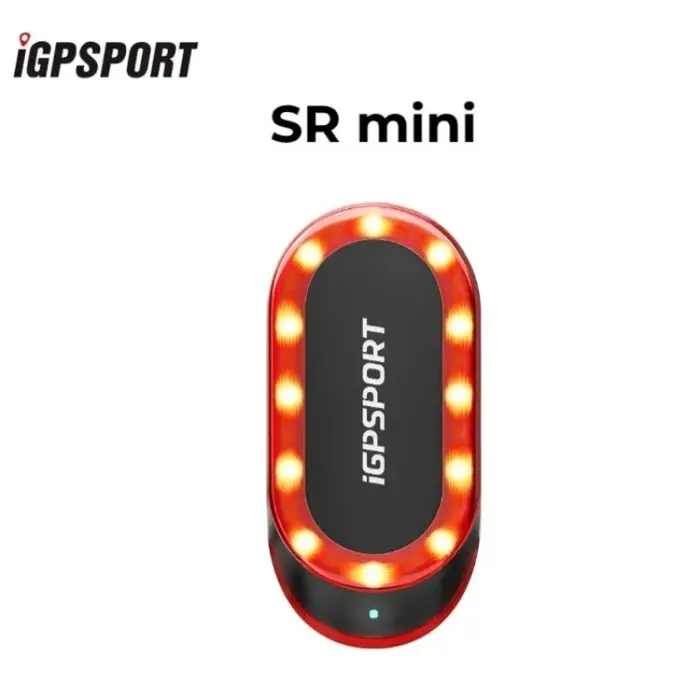 Feu arrière de vélo IGPSPORT Radar SR MINI avec détection de freinage