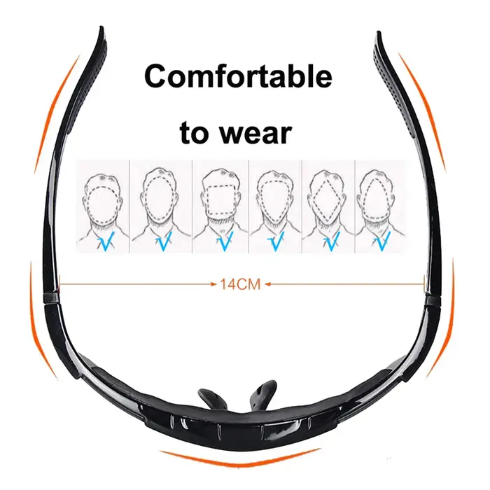Lunettes de soleil polarisées pour cyclisme