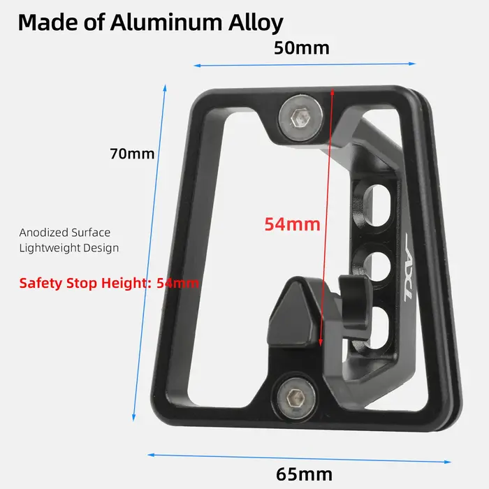 Support de sac avant pliable AXI pour vélo