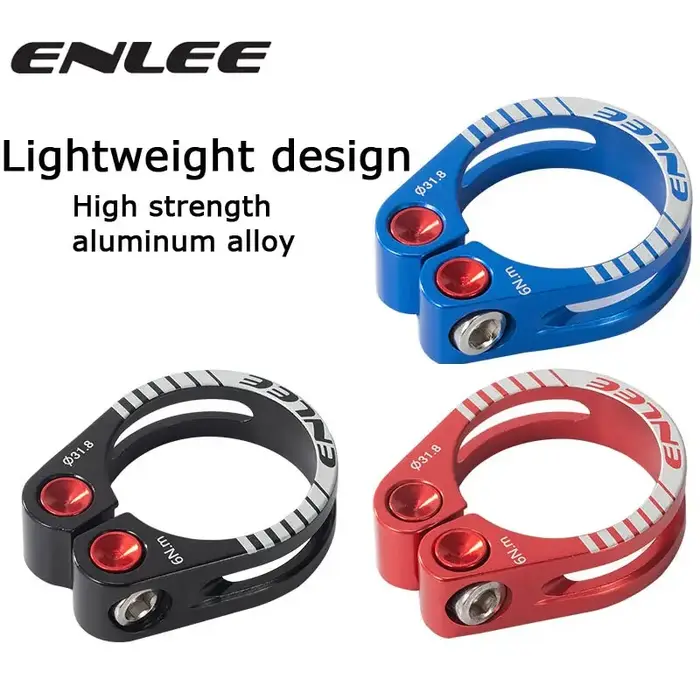 ENLEE pince de tige de selle de vélo CNC en alliage d'aluminium