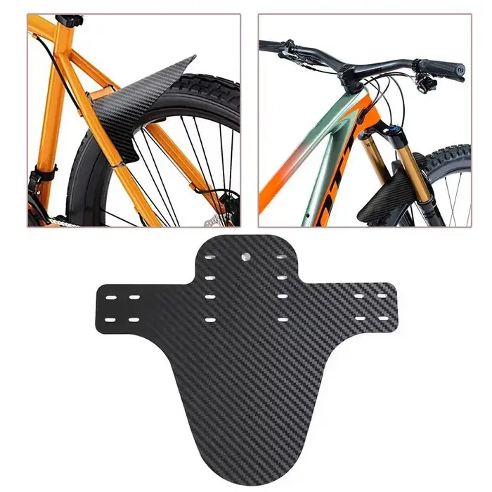Garde-boue de vélo de montagne en plastique et fibre de carbone