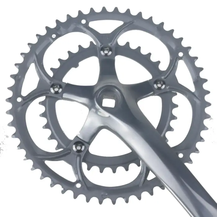 Pédalier de vélo de route en alliage d'aluminium 50-34T 8/9S, pignon à trou carré de 170mm, accessoi