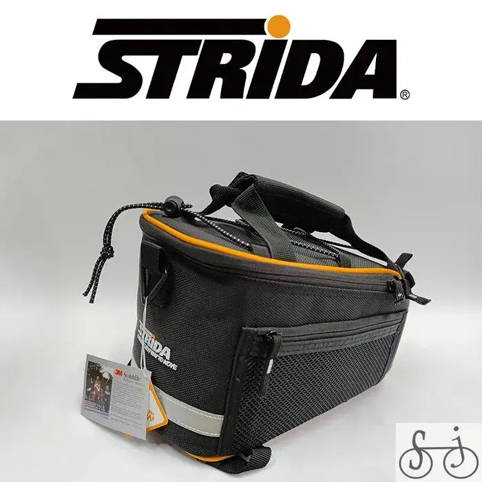 Sac de transport en toile à dégagement rapide pour porte-bagages arrière de vélo pliant STRiDA