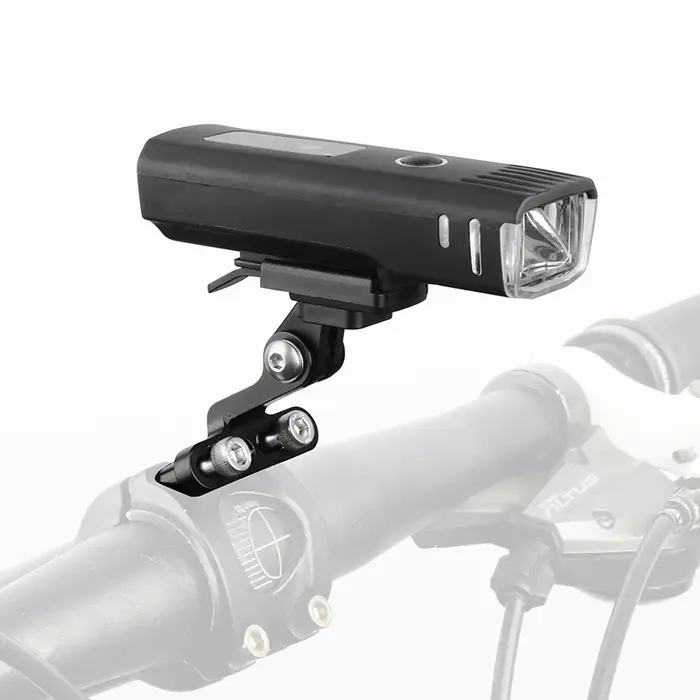 Support de phare de vélo avec Interface Gopro, support de lampe LED pour vtt, pour Rockbros QD-250 Y
