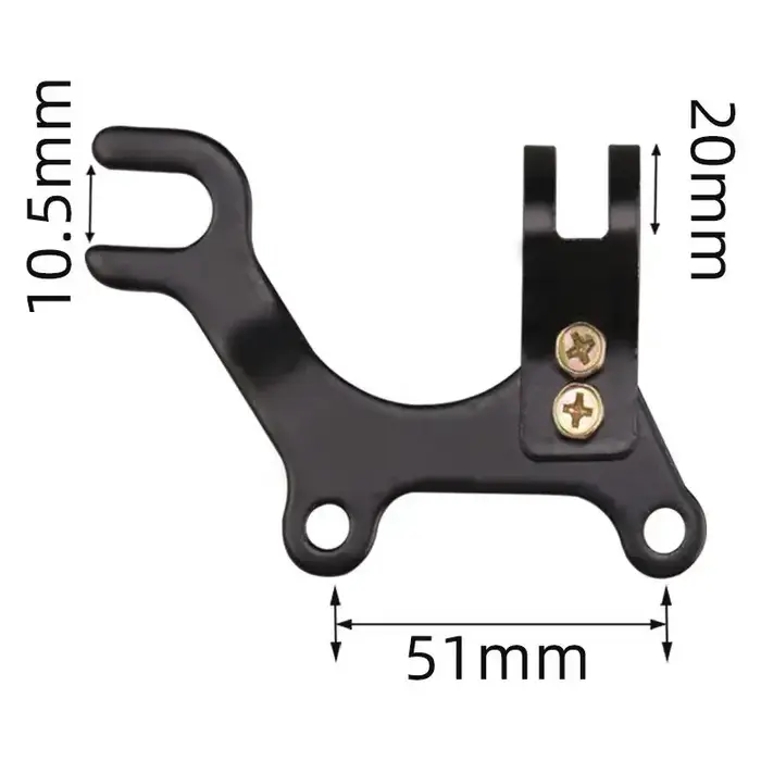 Adaptateur de montage de frein à disque de vélo, convertisseur de support de cadre pour support de f
