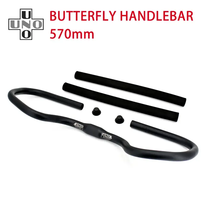 UNO – guidon de vélo avec couvercle pour vtt, 31.8x570mm