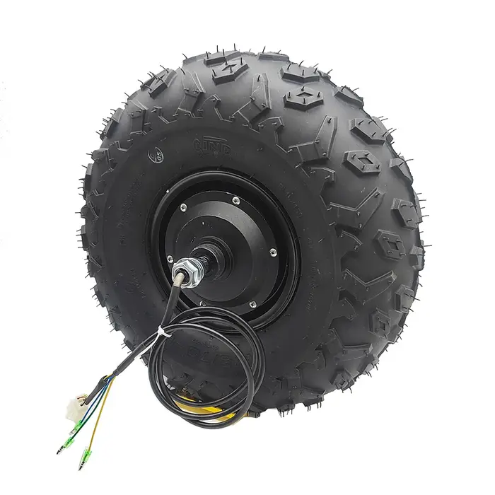 Moteur de brouette électrique tout Terrain 24V 36V 48V 350W 500W