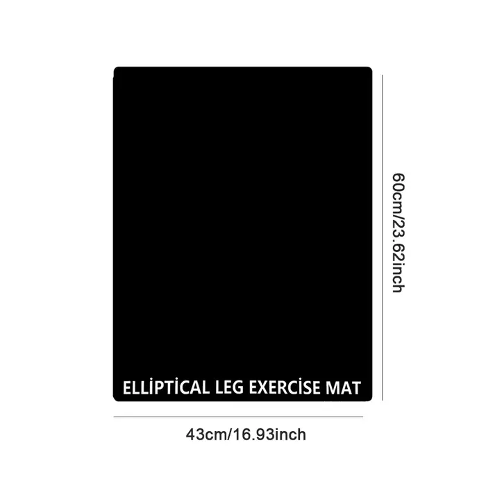 Tapis d'exercice elliptique pour les jambes