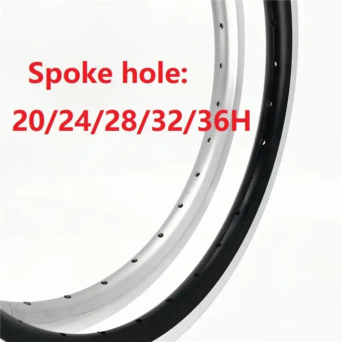 Jantes de vélo pliantes en alliage d'aluminium 16 pouces 305