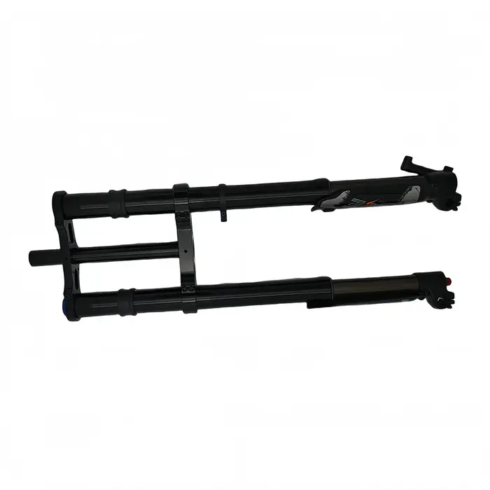 KKE Fourche avant pour gros vélo de 20 pouces, axe 135 × 15 mm, tube droit