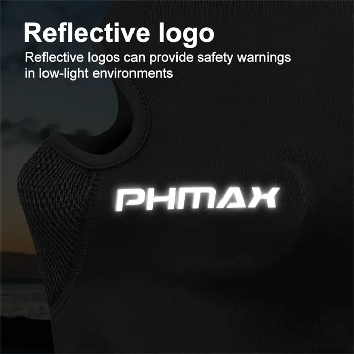 PHMAX Masque d'équitation de moto Protection contre le vent et la chaleur Masque complet respirant C