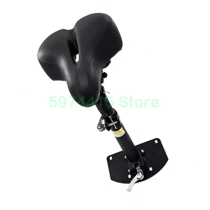 Selle Pliable pour Scooter Électrique de 10 Pouces, Siège Pliable, Réglable, Absorbant les Chocs, Tige de Selle pour KUGOO M5