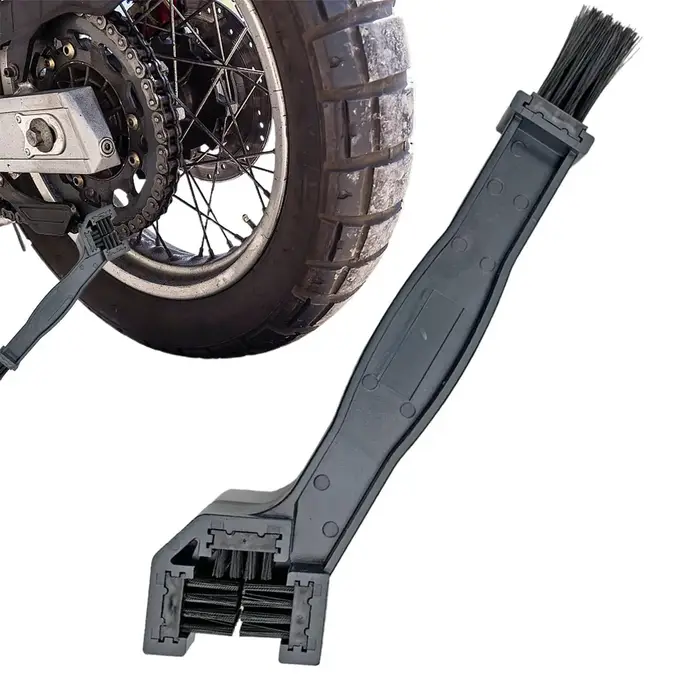 Brosse de nettoyage de chaîne de moto
