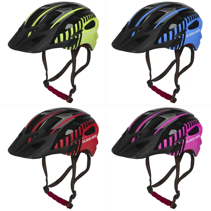 Casque de cyclisme ultraléger avec feu arrière LED pour homme et femme