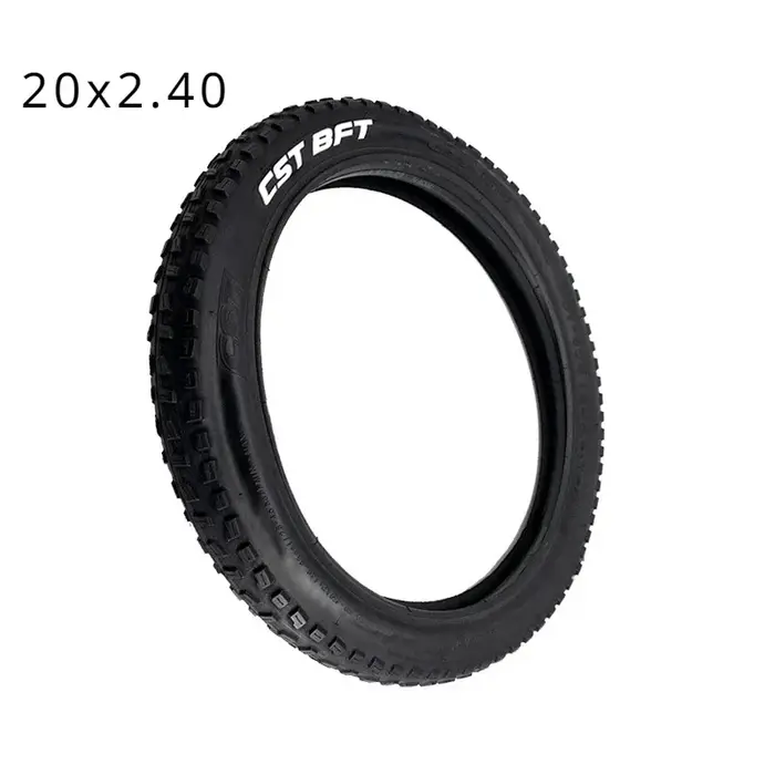 Pneu 20X2.4 61-406 BFT 20X2.40 adapté aux vélos pour enfants et véhicules tout-terrain de montagne, 