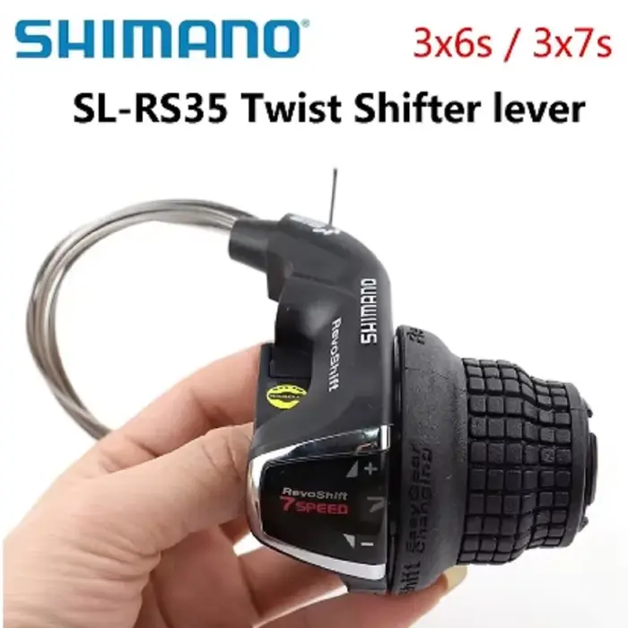 Shimano Revoshift SL-RS35 3X6s 3X7s poignée torsion manette de vitesse 18S 21s vtt vélo levier de changement
